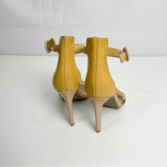 Saks 5th Avenue Charlize Strappy Nude Heels Size 6 - Picture 5 of 11